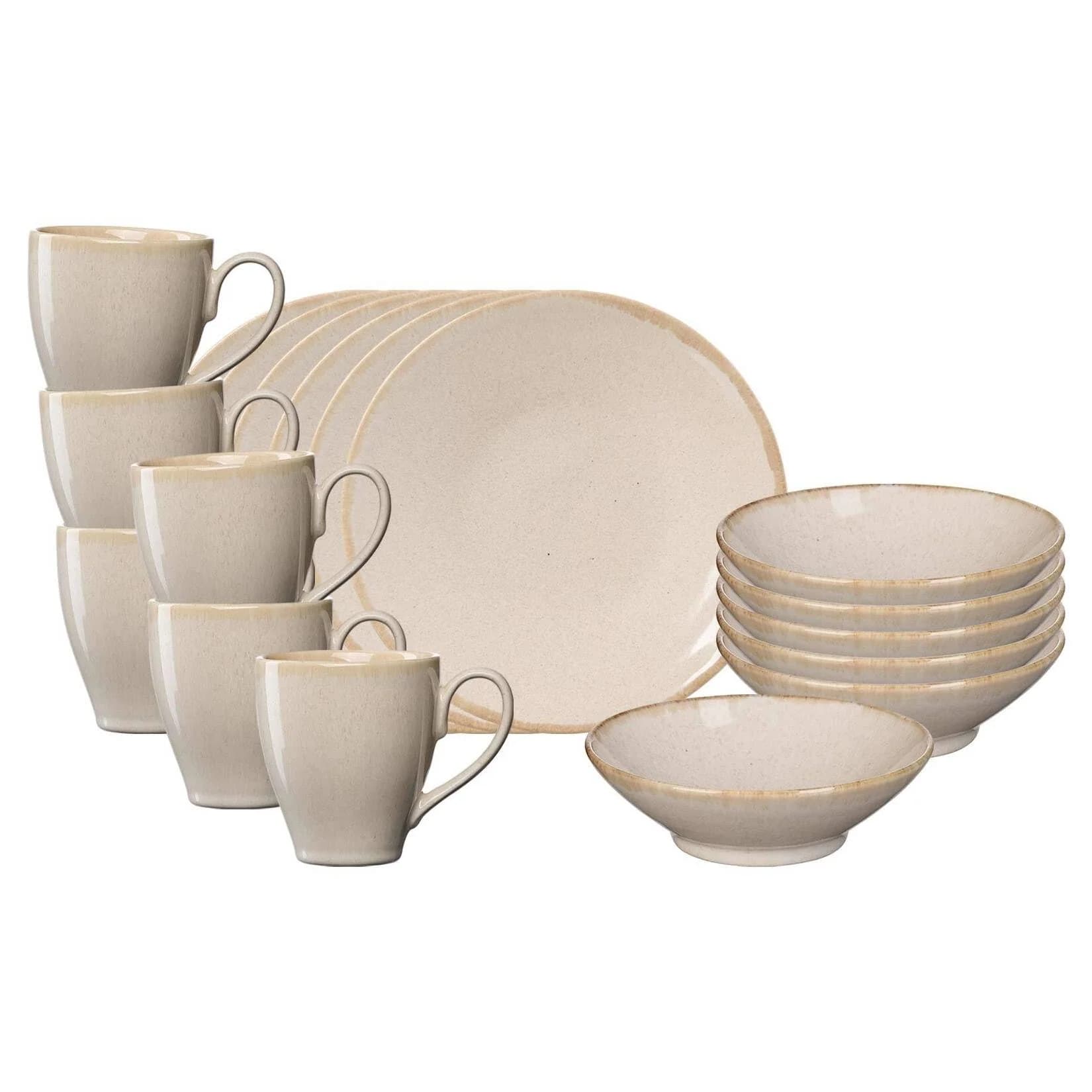 Ritzenhoff & Breker Frühstücks-Set Sahara 18er Set Porzellan