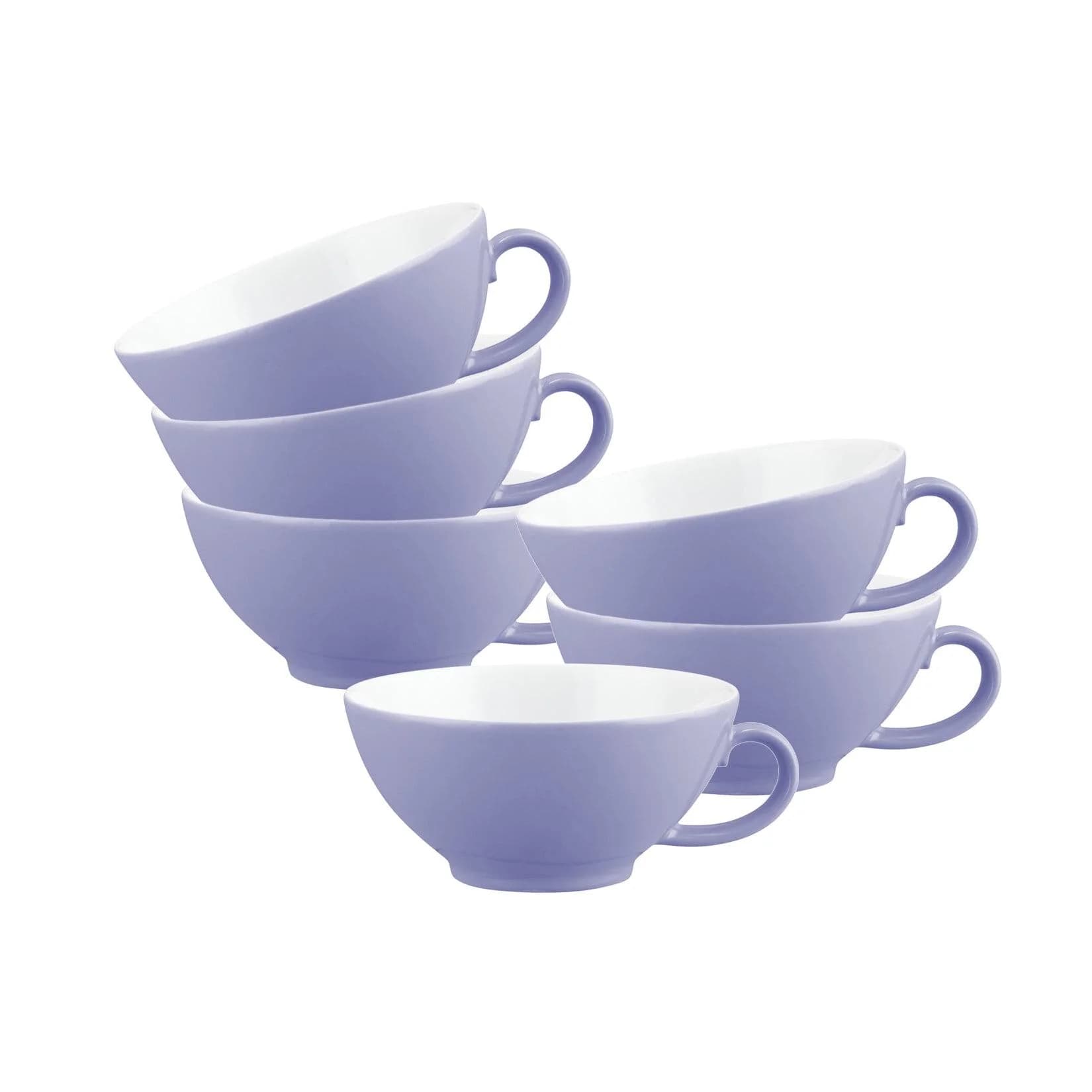 Seltmann Weiden Teetassen Liberty Pure Colors 6er Set Lila