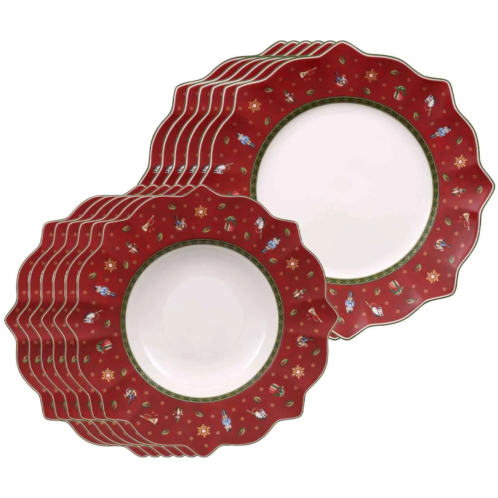 Villeroy & Boch Tafelservice Toy's Delight 12-teilig Rot