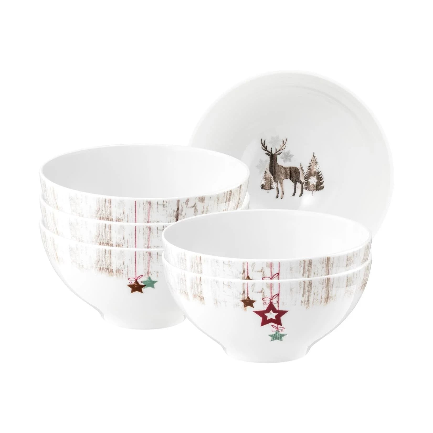 Seltmann Weiden Schüssel Life Christmas 15,5 cm 6er Set