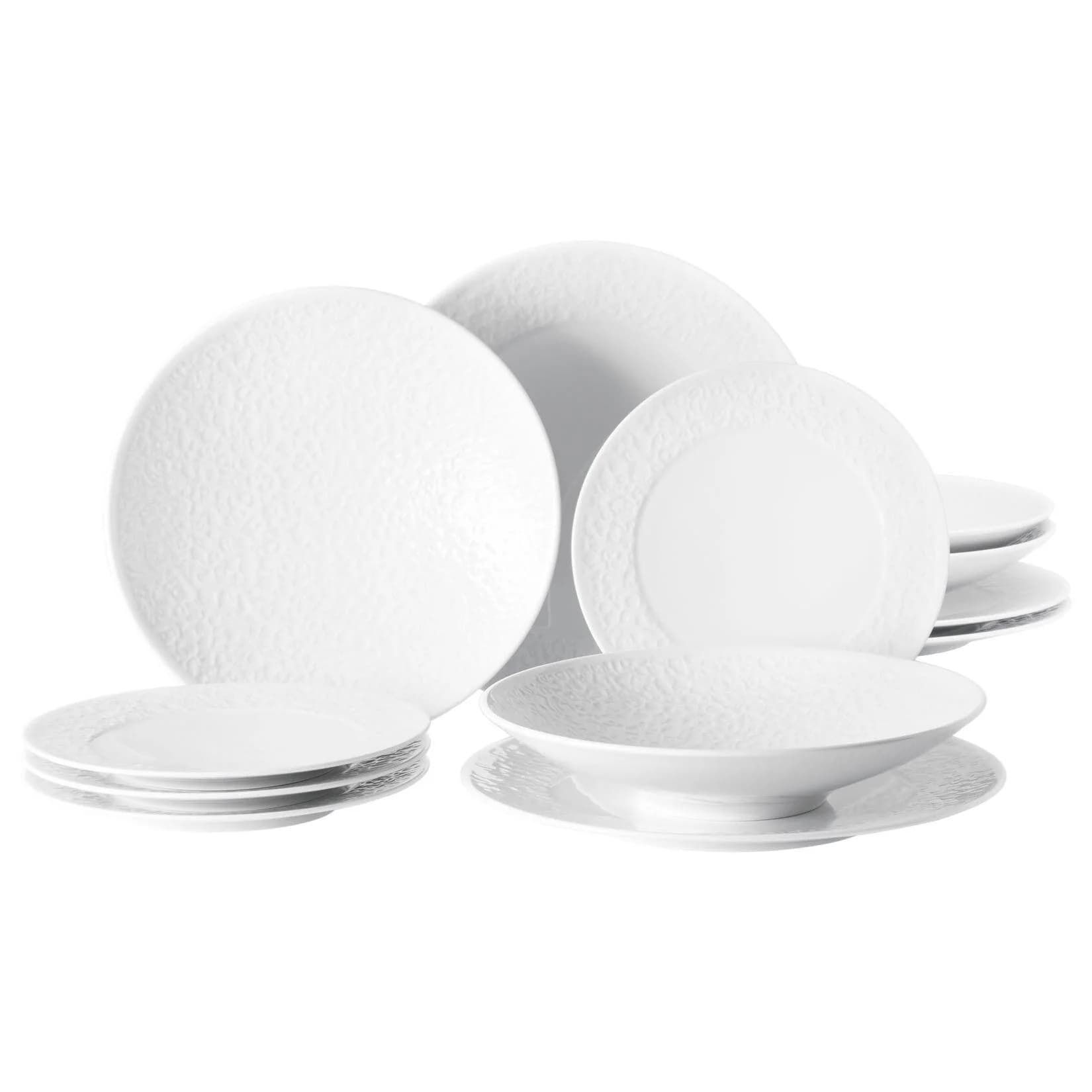 Seltmann Weiden Teller-Set Nori Home 12er Set Weiß
