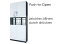 InnoFurn Aktenschrank Elona Büroschrank mit Soft-Close & Push-to-Open Braun Bild 5