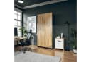 InnoFurn Aktenschrank Elona M1 Braun Push-to-Open Soft-Close Bild 1