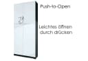InnoFurn Aktenschrank Elona M1 Braun Push-to-Open Soft-Close Bild 3