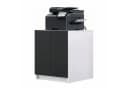 InnoFurn Druckerkommode Elona Schwarz Soft-Close Push-to-Open Bild 2