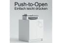 InnoFurn Druckerkommode Elona Schwarz Soft-Close Push-to-Open Bild 3