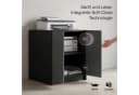 InnoFurn Druckerkommode Elona Schwarz Soft-Close & Push-to-Open Bild 4