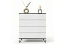 InnoFurn Kommode Elara Schrank mit 4 Schubladen Push-to-Open Bild 2