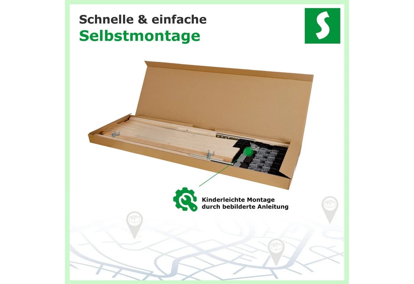 Schlaftroll Lattenrost 7-Zonen Komfort Stabil Atmungsaktiv - Bild 5
