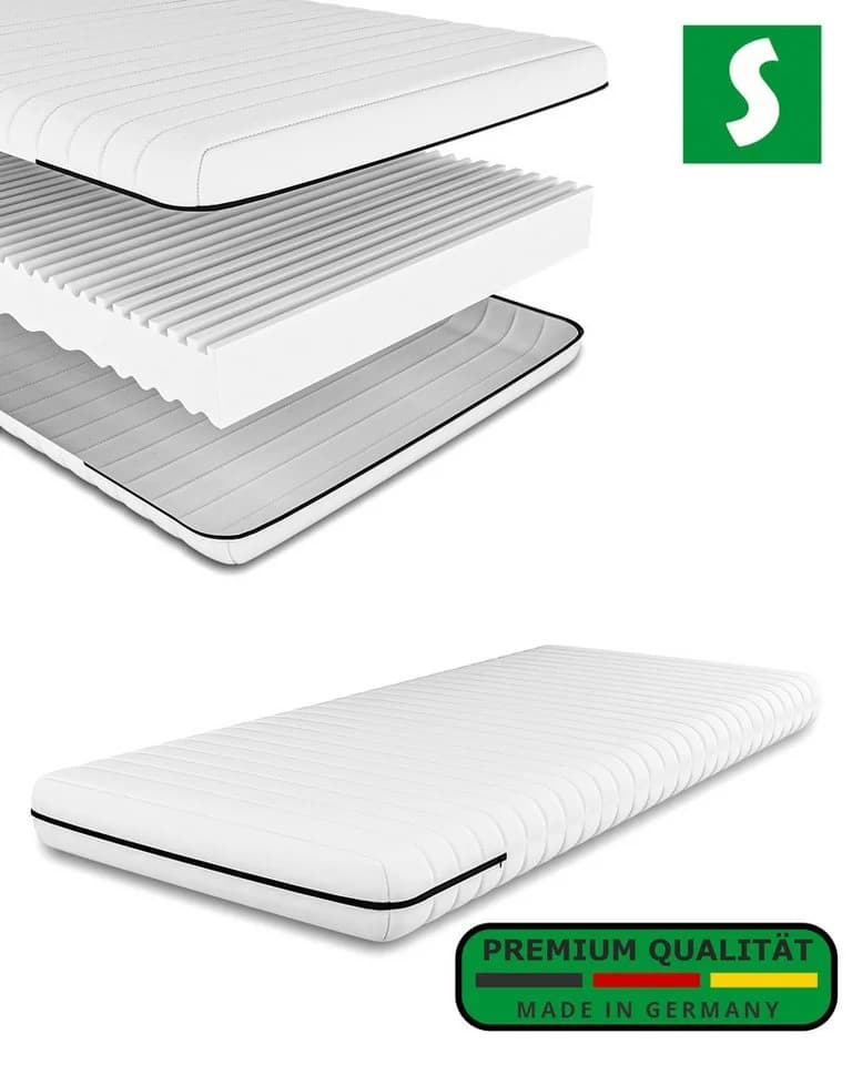 Schlaftroll Easy Flex Wendematratze 15 cm Kaltschaum 7-Zonen H2 H3 - Bild 5