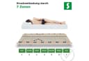 Schlaftroll ErgoFlex Lattenrost 90x200, 140x200 Manuell Verstellbares Kopfteil Bild 2
