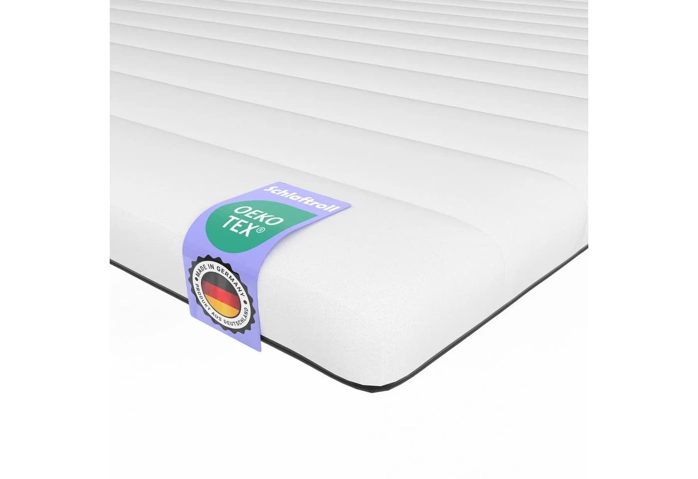 Schlaftroll Kaltschaum Topper H3 5 cm ergonomisch waschbar - Bild 2