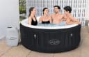 HAF Lay-Z-Spa Miami AirJet Aufblasbarer Whirlpool Schwarz Bild 5