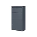 Westmann Pollux Briefkasten mit Paketbox Anthrazit Bild 1