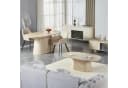 HOOZ Wohnzimmertisch & Esstisch Set oval Keramikplatte Sand Bild 1