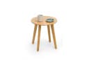 HOOZ Beistelltisch Bambus rund Natur-Design Bild 2