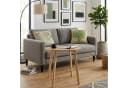 HOOZ Beistelltisch Bambus rund Natur Design Couchtisch Bild 1