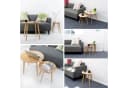 HOOZ Beistelltisch Bambus rund Natur Design Couchtisch Bild 5