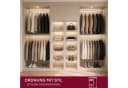 HOOZ Kleiderstange Oval Aluminium Silber 50 cm Bild 5