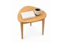 HOOZ Beistelltisch Bambus Natur – Sofatisch Dreieck abgerundet Bild 2