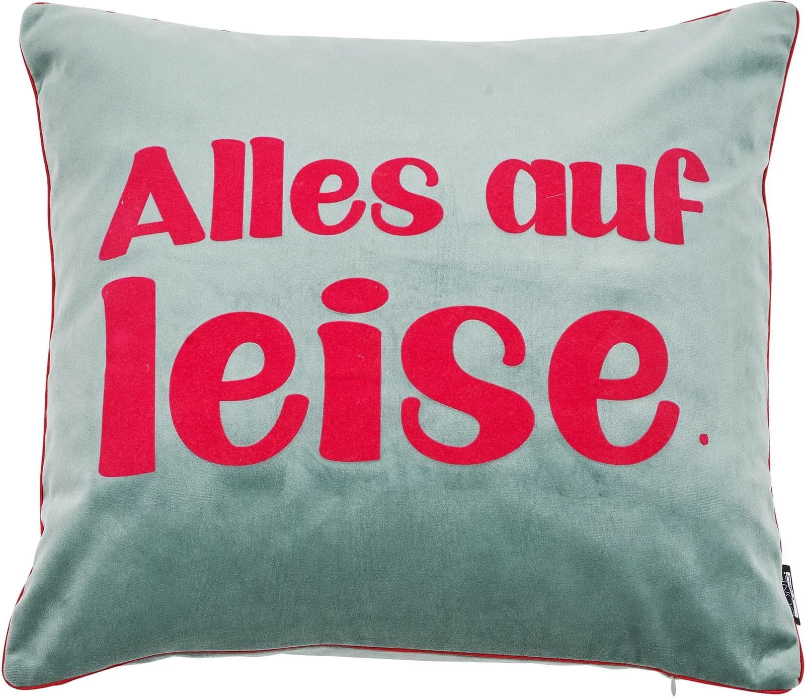 Kissenhülle VIBE Mint/Pink 45x45 cm Polyester