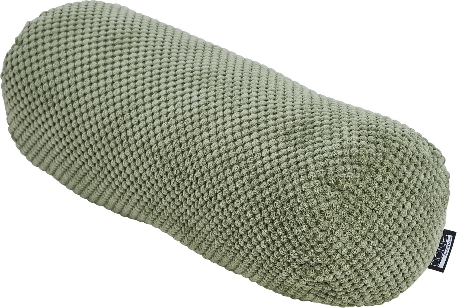 DONE. Nackenrolle EIRA Grün Polyester Halbrund