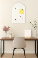 BEHE Interior Magnettafel Oval Rundbogen Stahl Pulverbeschichtet Bild 1