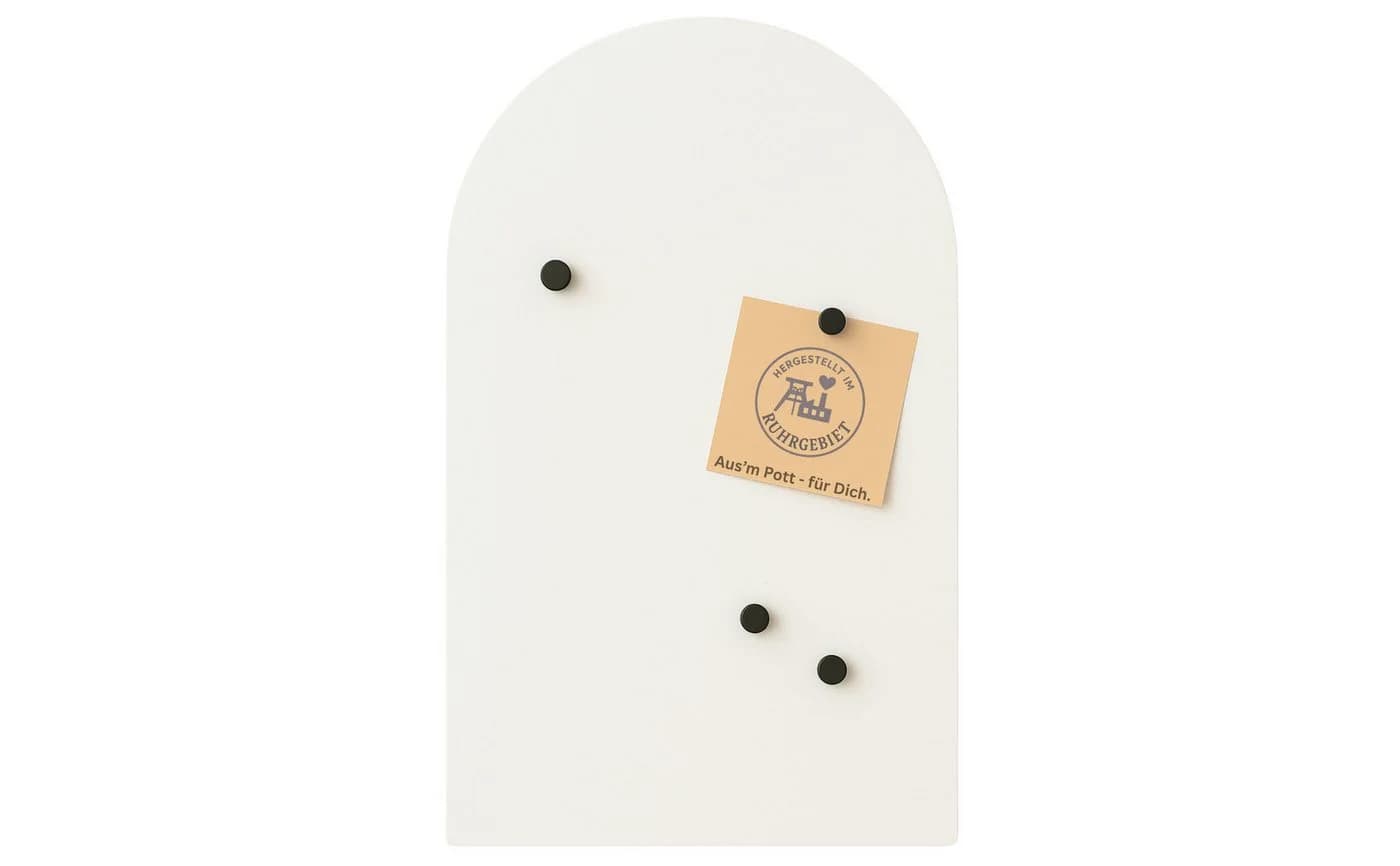BEHE Interior Magnettafel Oval Rundbogen Stahl Pulverbeschichtet - Bild 2
