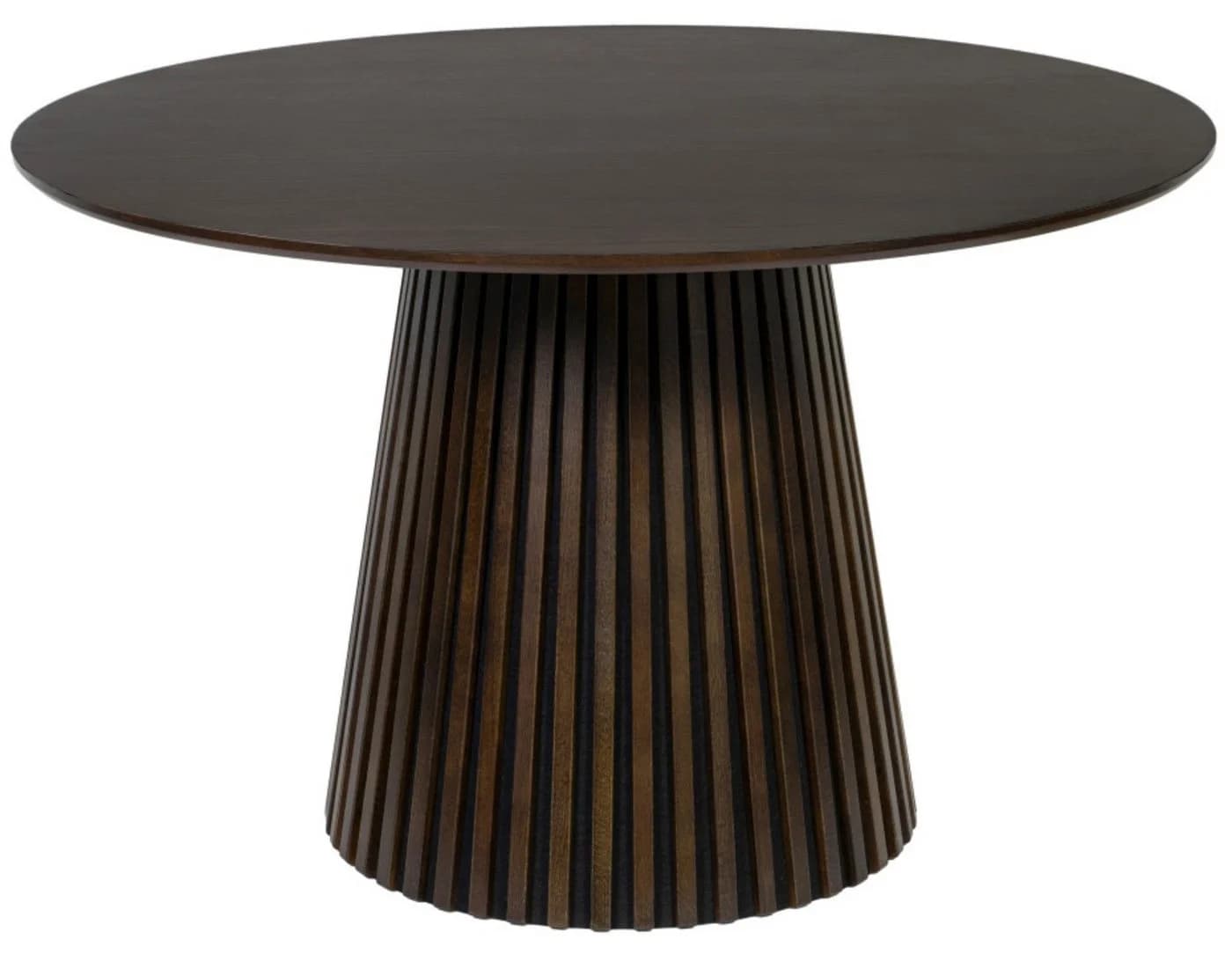 Starhome Esstisch Amalfi Eiche massiv rund Smoked Oak - Bild 2