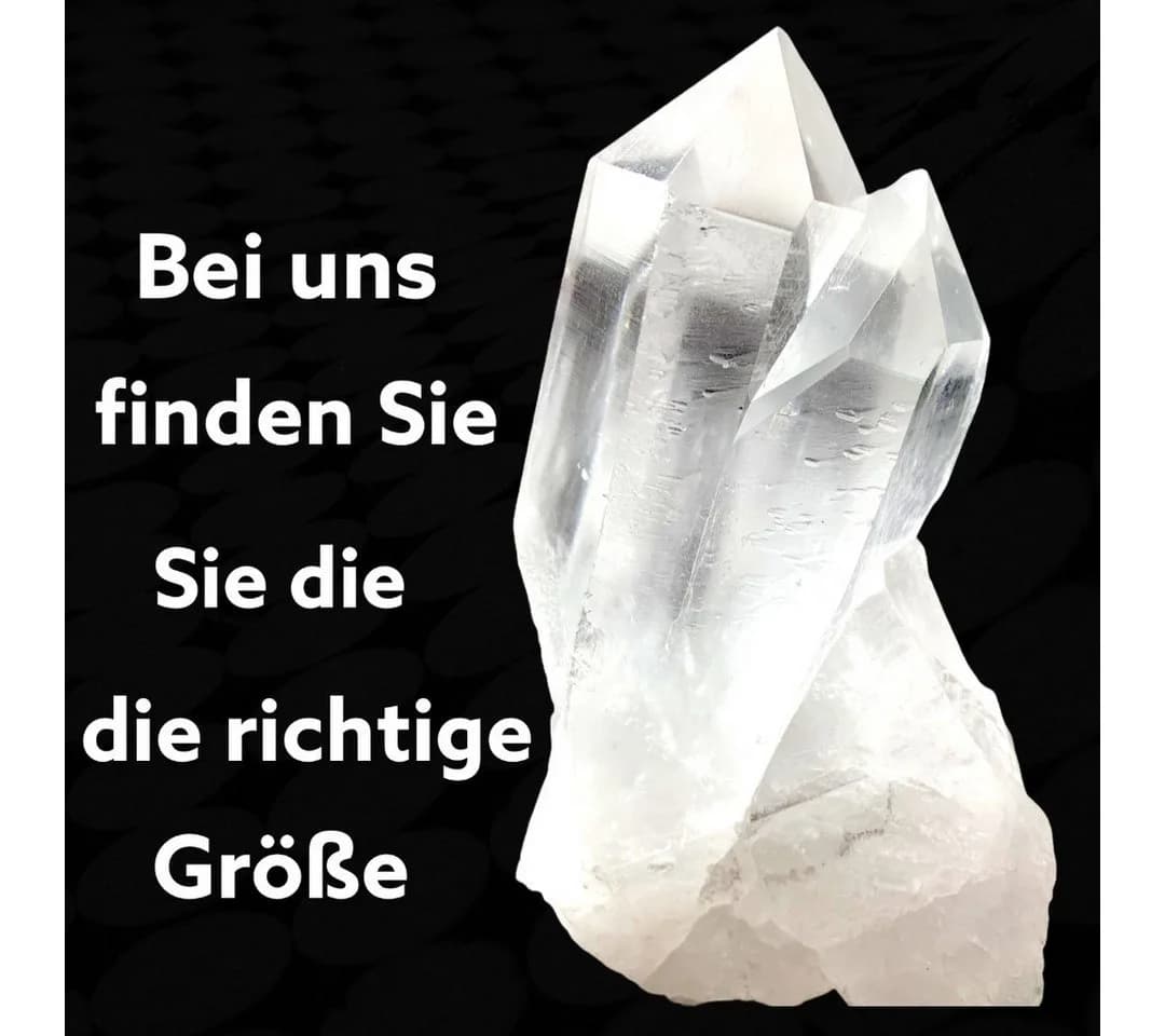 Steinfixx® Bergkristall Quarz Stufe I Naturbelassen Brasilien - Bild 4