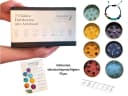 Steinfixx® Duftkerzen-Set 7 Chakra mit Edelsteinen und Armband Bild 3