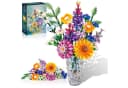 Bundviel Künstliche Blumen Bau-Set Blumentopf-Set Spielzeug Flowers Bausteinen Spielbausteine Bild 2