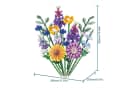 Bundviel Künstliche Blumen Bau-Set Blumentopf-Set Spielzeug Flowers Bausteinen Spielbausteine Bild 3