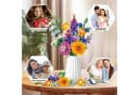 Bundviel Künstliche Blumen Bau-Set Blumentopf-Set Spielzeug Flowers Bausteinen Spielbausteine Bild 5