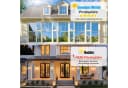Bundviel Sonnenschutz-Fensterfolie UV-Schutz Blickdicht Silber Bild 4