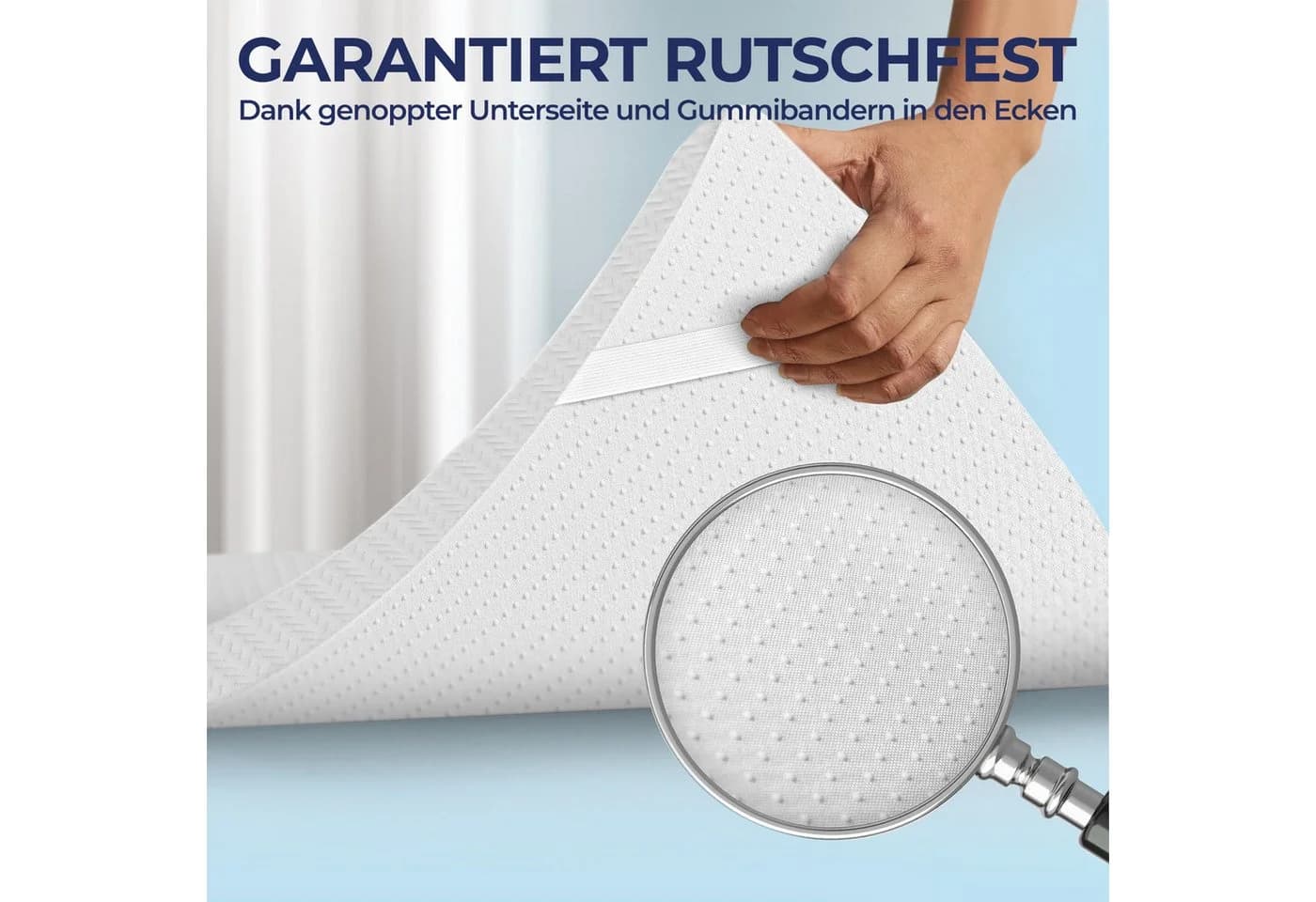 Bundviel Matratzentopper Gel Memory Schaum 5cm H2&H3 - Bild 4