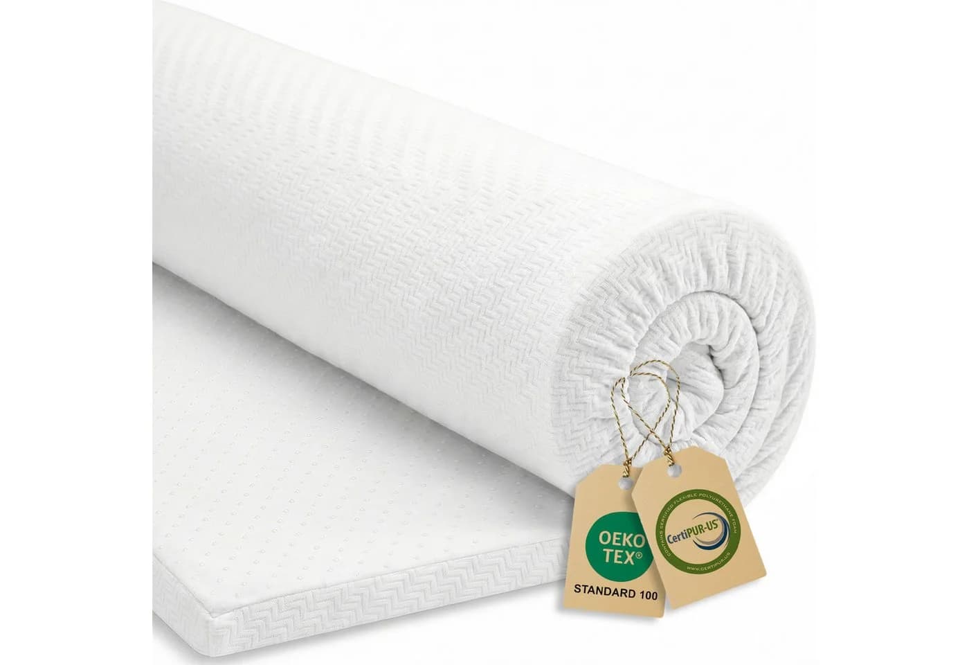 Bundviel Matratzentopper 7,5 cm H2&H3 Gel-Memory-Schaum - Bild 2