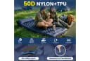Bundviel Luftbett Camping Selbstaufblasend 12cm Ultraleicht mit Fußpumpe Bild 4