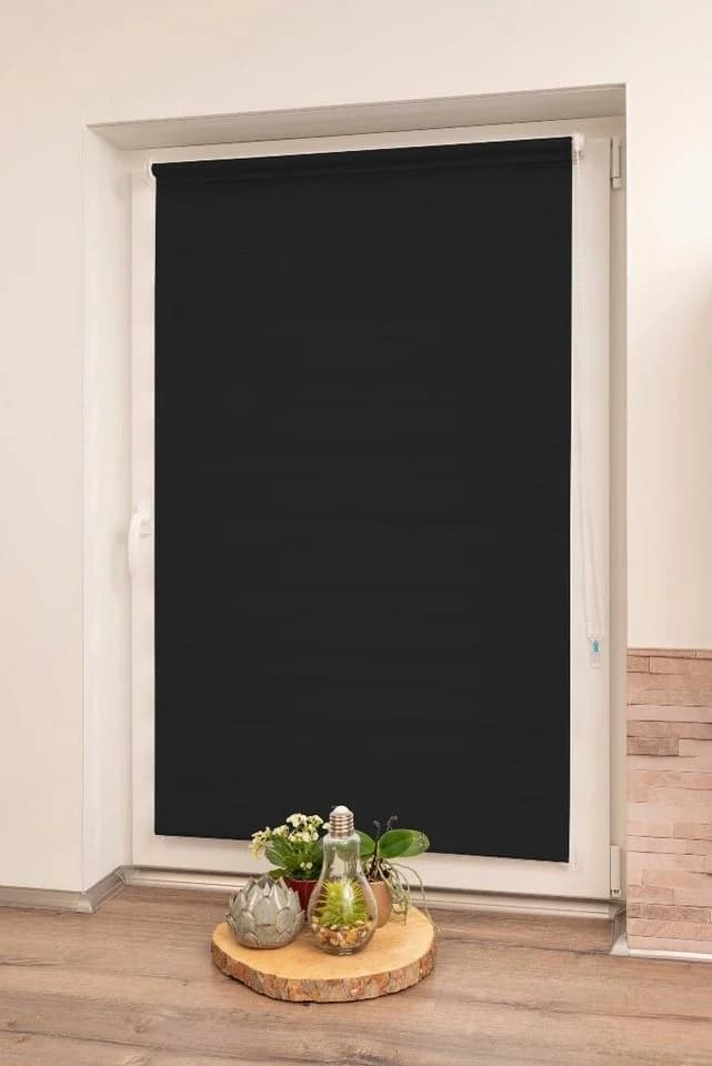 Doppelrollo K-HOME 'Maringa Klemmfix' Schwarz 25x150cm - Bild 2
