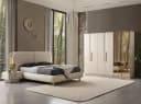 JulietHome Schlafzimmer-Set Duru Boxspringbett Kleiderschrank Bild 2