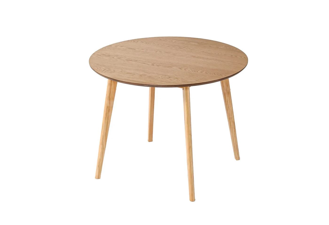 LIM HOME Esstisch SWT001 Eichenholz-Tischbeine Rund 80 cm - Bild 2