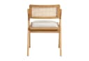 LIM HOME Klappstuhl TB000 Beige Massivholz Esche Rattan Bild 4