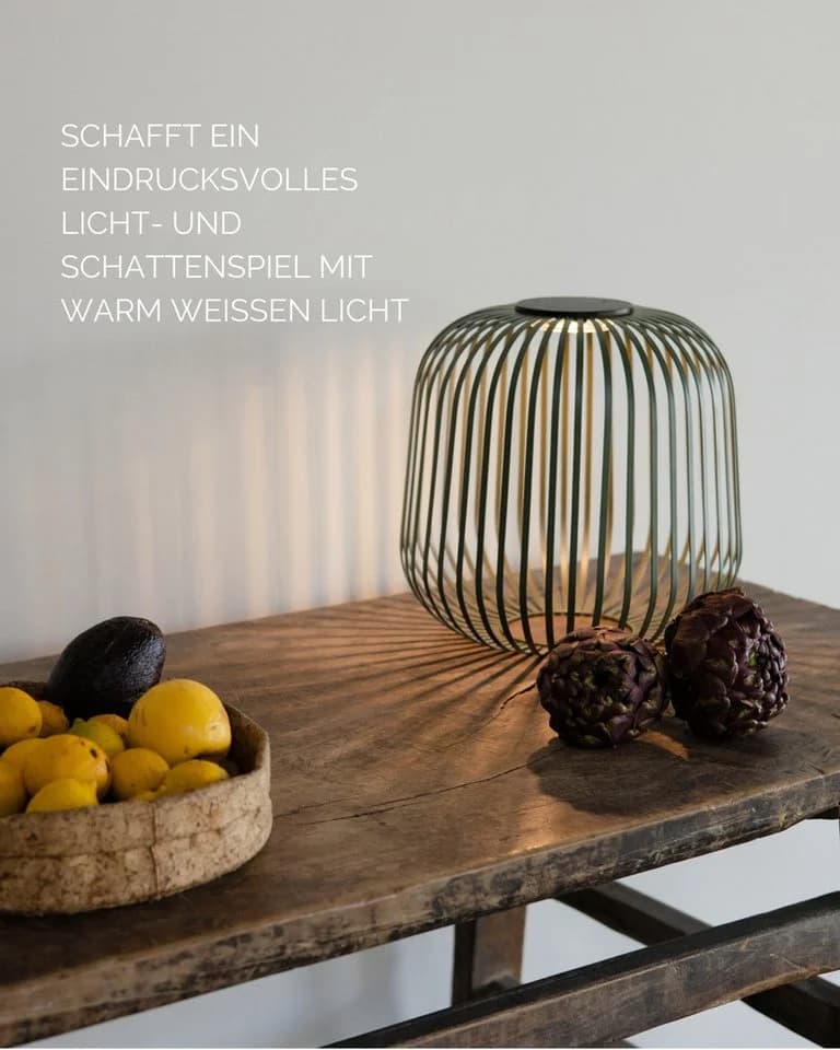 LUUK Studio LED Solarleuchte SOLIS Grün Solarlampe Dimmbar - Bild 3