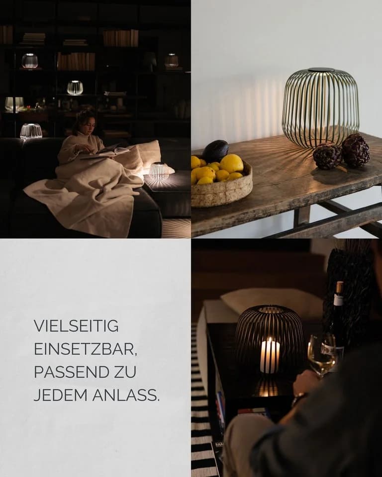 LUUK Studio LED Solarleuchte SOLIS Grün Solarlampe Dimmbar - Bild 5