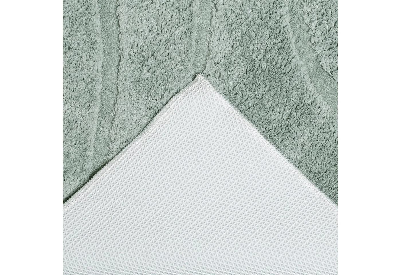 Carpet City Badematte BAT400 Uni Grün Polyester - Bild 5