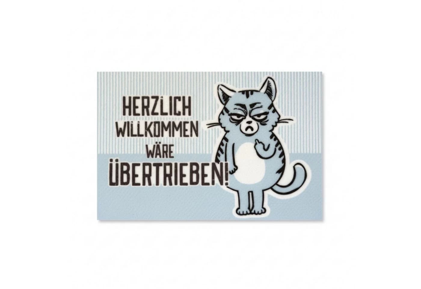 HAC24 Fußmatte Schmutzfangmatte Türmatte Fußmatte Rutschfest Fußabtreter Matte, Katzenmotiv - Bild 3