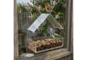 HAC24 Transparentes Fenster-Vogelhaus aus Kunststoff mit Saugnäpfen Bild 3