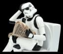 Figuren Shop Dekofigur Stormtrooper Toilette – Polyresin Sammlerstück 13,5 cm Bild 4