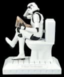 Figuren Shop Dekofigur Stormtrooper Toilette – Polyresin Sammlerstück 13,5 cm Bild 5