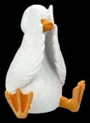 Figuren Shop GmbH Gänsefiguren Set „Nichts Böses“ Polyresin Deko Bild 5